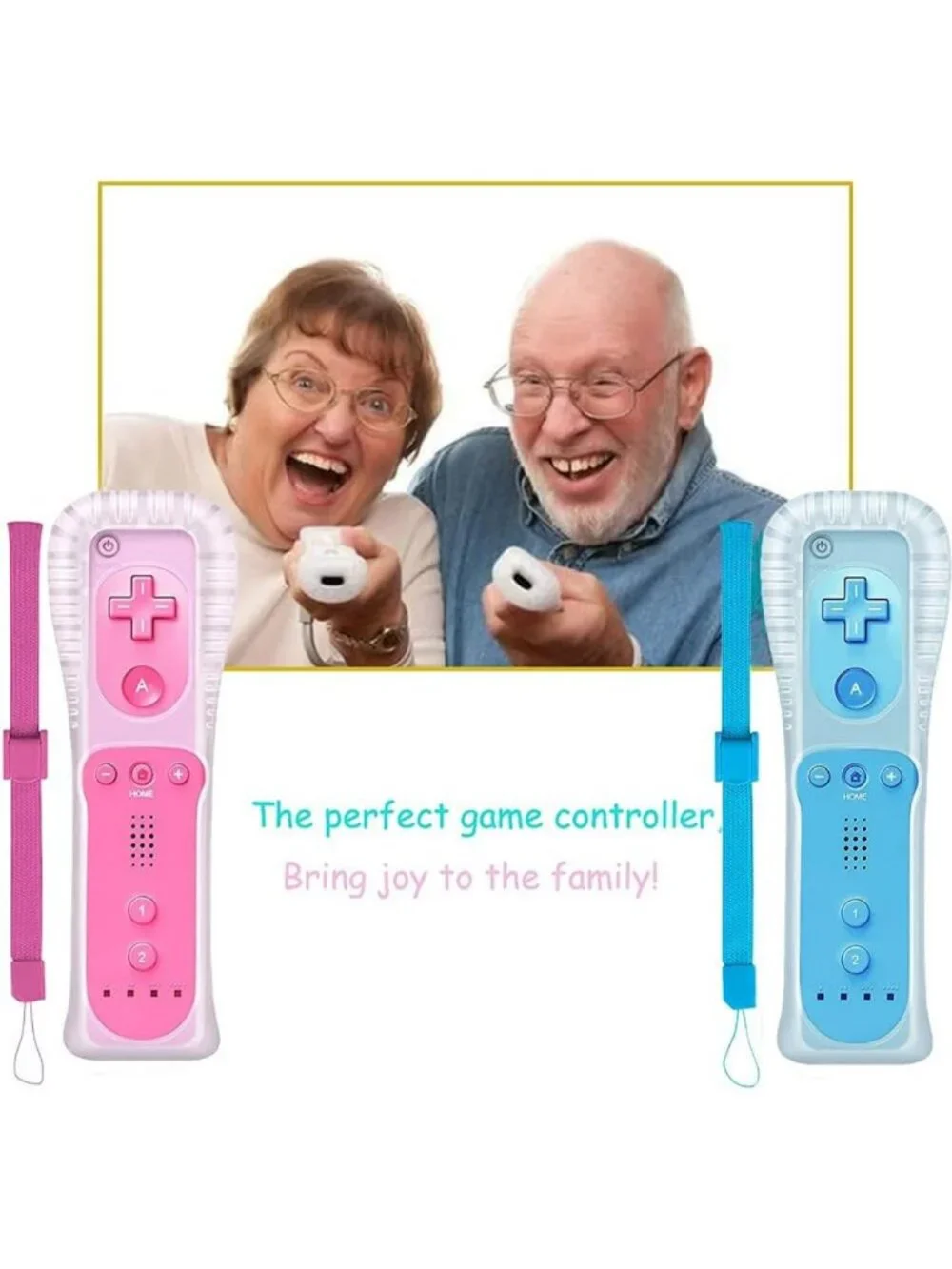 Classic Remote Controller for Wii/Wii U - 4 Pack Gamepad with Silicone Sleeves